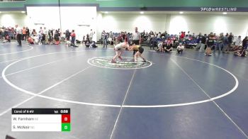 95 lbs Consi Of 8 #2 - Will Farnham, NC vs Sully McNair, NC