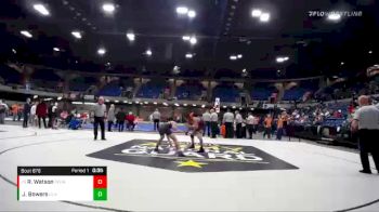 132 lbs 3rd Place Match - Ramez Watson, Pekin vs Jason Bowers, Dakota