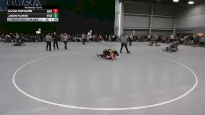 157 lbs Champ. Rd Of 64 - Micah Portivent, Georgia vs Jason Flores, Blue Valley Southwest High School Wrestling