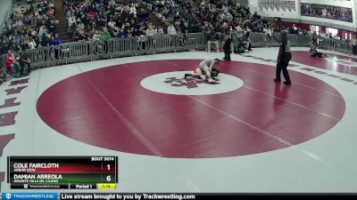 126 lbs Semifinal - Cole Faircloth, Arbor View vs Damian Arreola, Granite Hills (El Cajon)