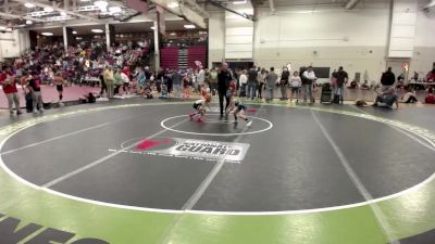 58 lbs Champ. Round 2 - Bodi Pitzenberger, No Nonsense Wrestling vs Huxtin Anderson, Berge Elite Wrestling Academy