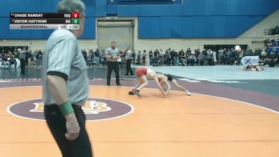 3 - 113 lbs Quarterfinal - Chase Ramsay, Fauquier vs Viktor Katykhin, Rocktown High School