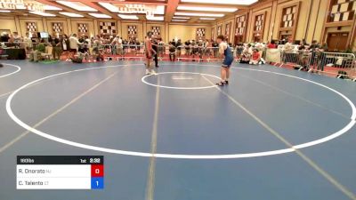 160 lbs Consi Of 16 #2 - Roman Onorato, Nj vs Caiden Talento, Ct