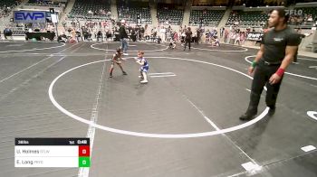 36 lbs Final - Uhdory Holmes, Stl Warriors vs Everett Long, Pryor Tigers