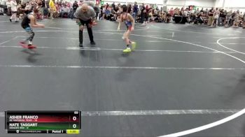 60 lbs Round 3 (8 Team) - Asher Franco, NC National Team vs Nate Taggart, Kraken Red