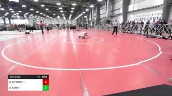 106 lbs Consi Of 32 #1 - Drew Streeter, KS vs Deydon Soto, CT