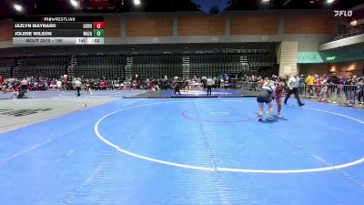 190 lbs Cons. Round 2 - Jazlyn Maynard, Coronado vs Jolene Wilson, Mazama