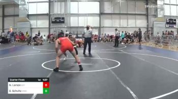 152 lbs Quarterfinal - Nathan Larson, GGT vs Dylan Schultz, Osseo MN