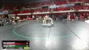 138 lbs 5th And 7th - Ana Hernandez, Arlington Lamar vs Emilee Zeringue, Northwest Eaton