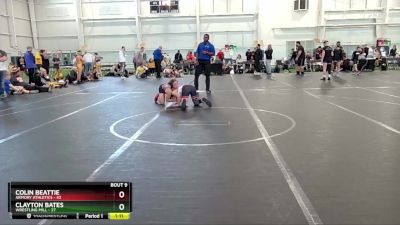 100 lbs Finals (8 Team) - Colin Beattie, Armory Athletics vs Clayton Bates, Wrestling Mill