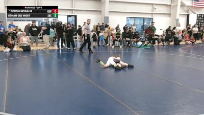 56 lbs Quarters - Bexon Neibaur, East Idaho Elite Wrestling Club vs Ethan (EJ) West, Shootbox Wrestling Club