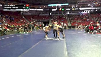 2A-157 lbs Cons. Round 4 - Colin Sesker, Clarion-Goldfield-Dows vs Chayton Snethen, Harlan Community
