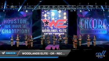 Woodlands Elite - OR - Recon [2019 Senior Coed - Small 6 Day 2] 2019 Encore Championships Houston D1 D2