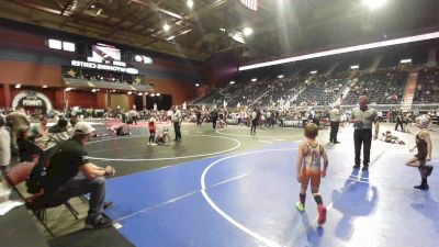 58 lbs Semifinal - Jagger Barton, Riverton USAW vs Stetson McCloy, Rawlins WC