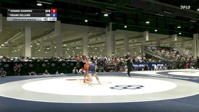 61 kg 3rd Place Match - Ronnie Ramirez, Cowboy RTC/ Titan Mercury Wrestling Club vs Keanu Dillard, Lehigh Valley Wrestling RTC