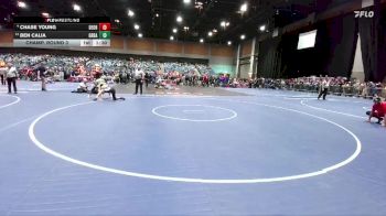 157 lbs Champ. Round 3 - Ben Calia, Granite Bay vs Chase Young, Del Oro