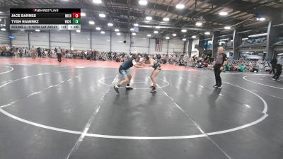 92 lbs Round 4 - 2:15pm Saturday - Tygh Ramirez, West Coast Elite vs Jace Barnes, Team Michigan