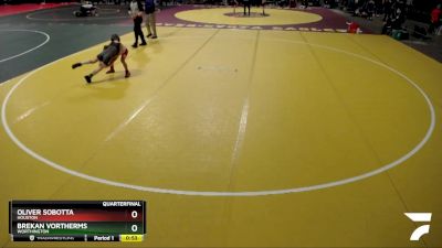 75 lbs Quarterfinal - Oliver Sobotta, Houston vs Brekan Vortherms, Worthington