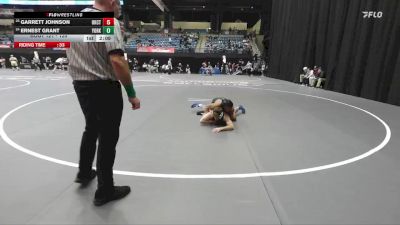 125 lbs Cons. Round 1 - Ernest Grant, York vs Garrett Johnson, Oklahoma City