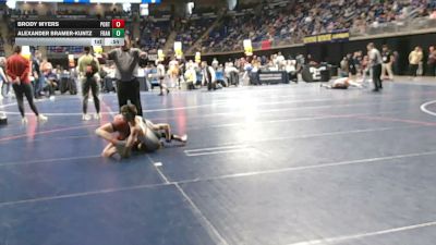 75 lbs Consy 3 - Brody Myers, Portage vs Alexander Bramer-Kuntz, Franklin Regional