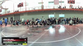 126 lbs Cons. Round 4 - Gavin Brown, Contenders Wrestling Academy vs Sebastien Jean, Warren Wrestling Academy