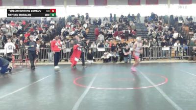 126 lbs 3rd Place - Josiah Martins Semedo, New Bedford vs Nathan Morales, Andover