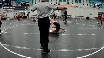 132 lbs 3rd Place Match - Leland Flaherty, Swfl Elite vs Lucas Milian, Eagle Empire
