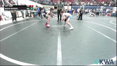 80 lbs Quarterfinal - Tuff Jump, Powerhouse vs Mason Morgan, Marlow Outlaws