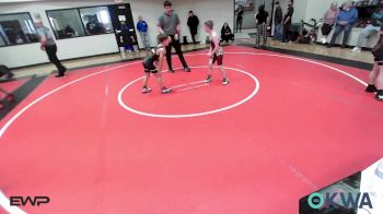 76 lbs Rr Rnd 1 - Waylon Wooten, Warner Eagles Youth Wrestling vs Camden Cross, Verdigris Youth Wrestling