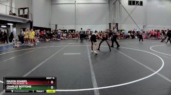 132 lbs Round 4 (8 Team) - Charles Bottoms, Division-1 TC vs Mason Soares, South Side WC Blue