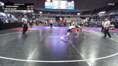 7A 106 lbs Cons. Round 3 - Jaxon Lambert, Grissom Hs vs Bayani Galvez, Enterprise HS