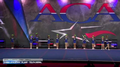 Cheer Athletics - Plano - Youth Prowl [2026 L1.1 Youth - PREP - Small] 2026 ACA Grand Nationals