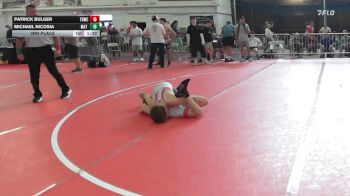 106 lbs 3rd Place - Patrick Bulger, Tdwc vs Michael Nicosia, Mat Assassins