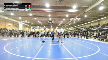 144 lbs Round Of 32 - Nick Beaudreau, Westerly vs Caleb Appleyard, Barrington