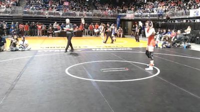 6A 135 lbs Champ. Round 1 - Gabriela Carrera, Jersey Village vs Kailin Sebert, Allen