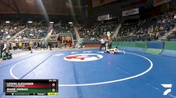 2A-120 lbs Cons. Round 3 - Loomis Alexander, Greybull/Riverside vs Shane Hannah, Moorcroft