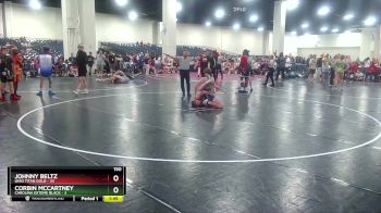 150 lbs Round 5 (6 Team) - Johnny Beltz, Ohio Titan Gold vs Corbin McCartney, Carolina Exteme Black