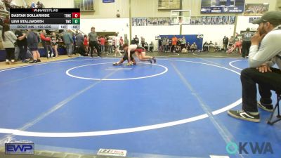 126 lbs Consolation - Dastan Dollarhide, Tonkawa Takedown Club vs Levi Stallworth, Tahlequah Wrestling Club