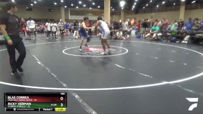 190 lbs Round 3 (6 Team) - Ricky Herman, Florida Pitbulls vs Blas Correa, Team Rich Habits White