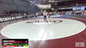 1B/2B 170 Champ. Round 1 - Dorien Cano, Rainier vs Thomas Sheeley, Kittitas