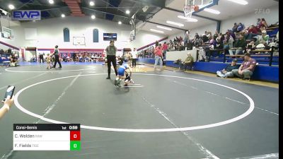 37 lbs Consolation - Conway Welden, Raw Wrestling Club vs Flint Fields, Tiger Trained Wrestling