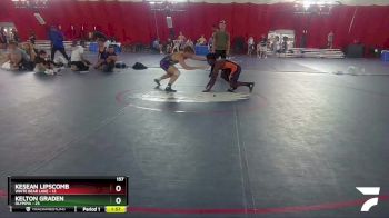 157 lbs Round 3 (16 Team) - Kesean Lipscomb, White Bear Lake vs Kelton Graden, Olympia