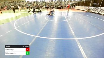 145 lbs Consi Of 8 #1 - Drake Bonney, FL vs Noah Santiago, TX