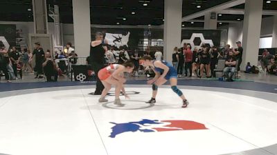 130 lbs Cons. Rd Of 16 - Alanna Harwell, California vs Jalisca Holmgren, Cheney Blackhawk Wrestling Club