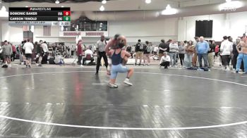 184 lbs Consi Of 8 #2 - Domonic Baker, Virginia - UNATT vs Carson Tenold, North Carolina