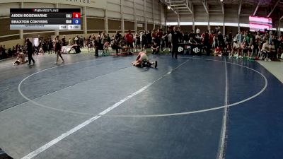 88 lbs Quarters - Aiden Rosewarne, California vs Braxton Conyers, Idaho