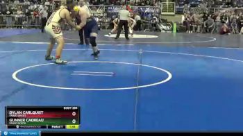285 lbs Semifinal - Gunner Cadreau, Fargo North vs Dylan Carlquist, Fargo Davies