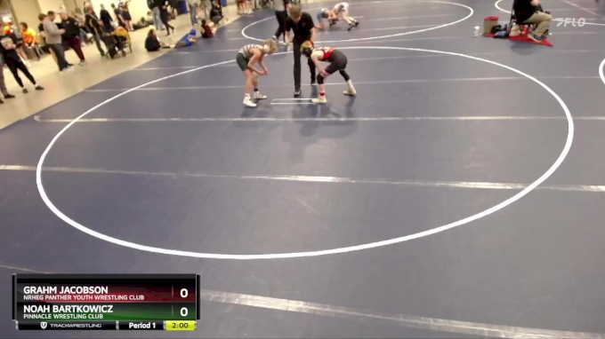 97 lbs Cons. Round 4 - Grahm Jacobson, NRHEG Panther Youth Wrestling ...