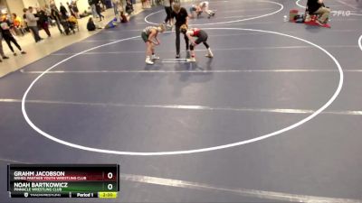 97 lbs Cons. Round 4 - Grahm Jacobson, NRHEG Panther Youth Wrestling Club vs Noah Bartkowicz, Pinnacle Wrestling Club