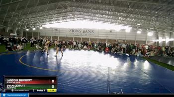 175 lbs Cons. Round 7 - Landon Shumway, Mountain View vs Evan Dehart, Bountiful